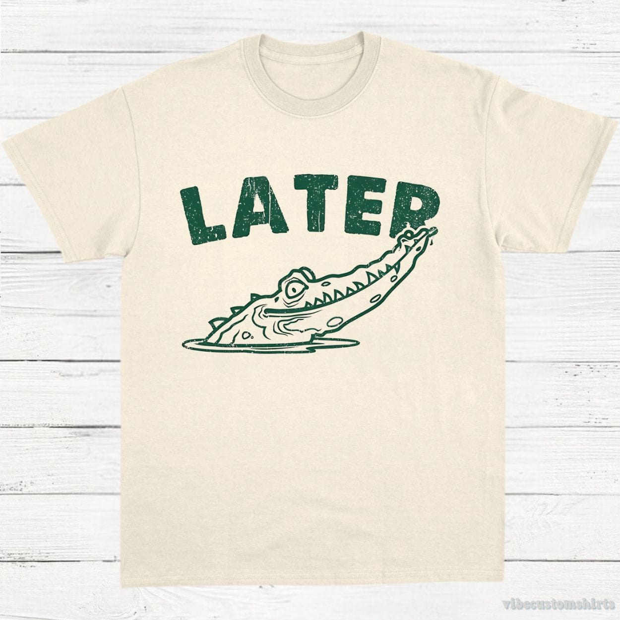 T-Shirt Natural / S See Ya Later Alligator Vintage Shirt