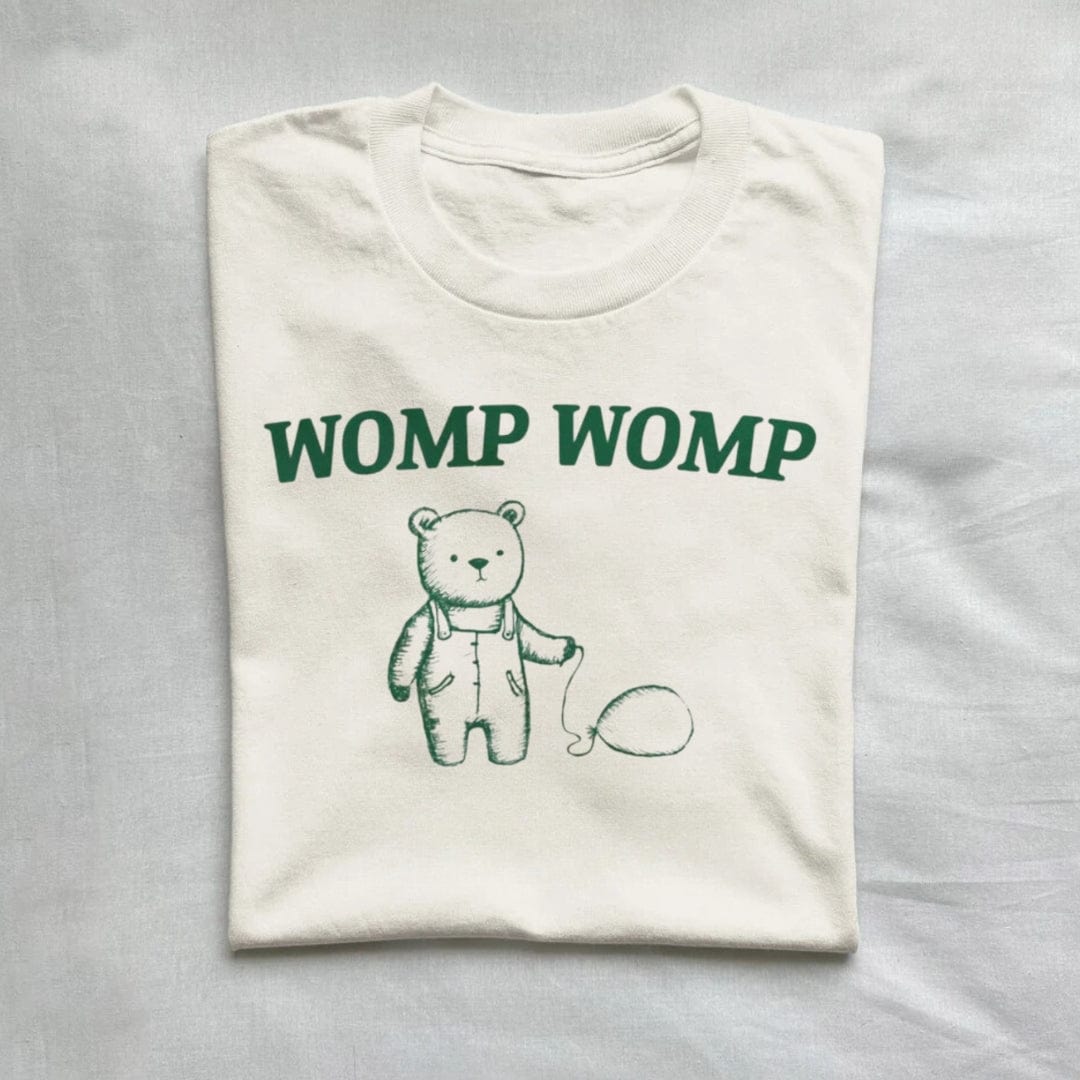 T-Shirt Natural / S Womp Womp Funny T-shirt