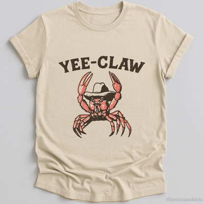 T-Shirt Natural / S Yee Claw Cowboy Crab Shirt