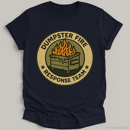 T-Shirt Navy / S Dumpster Fire Response Team Shirt