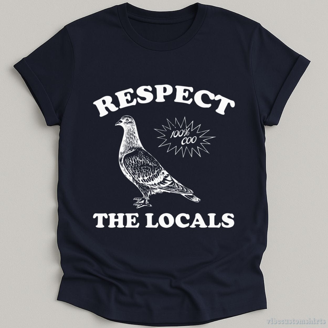 T-Shirt Navy / S Respect The Locals Shirt