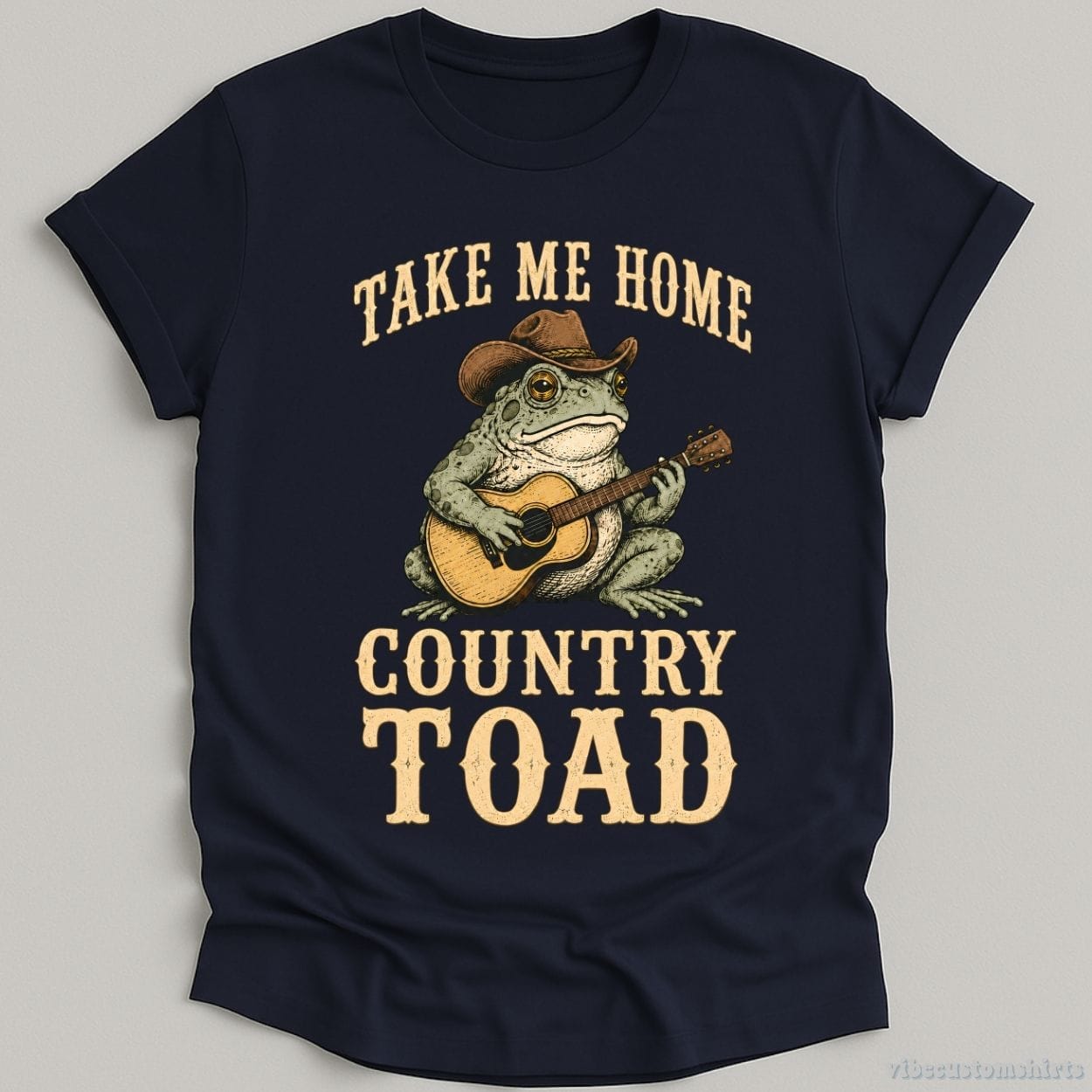 T-Shirt Navy / S Take Me Home Country Toad Western Humor Shirt