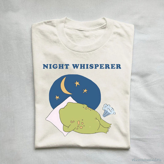 T-Shirt Night Whisperer Silly Frog Shirt