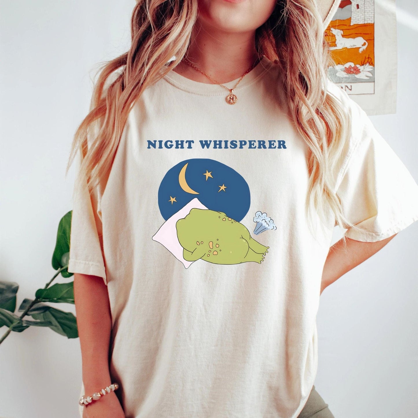 T-Shirt Night Whisperer Silly Frog Shirt