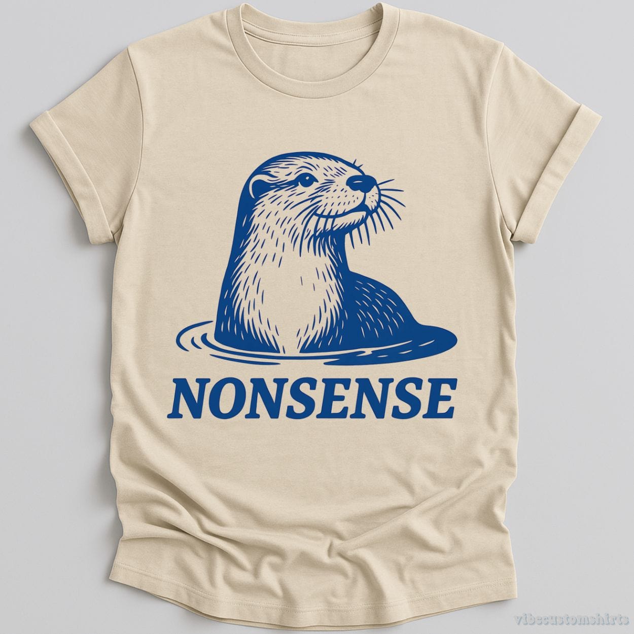 T-Shirt Otter Nonsense Funny Vintage Shirt