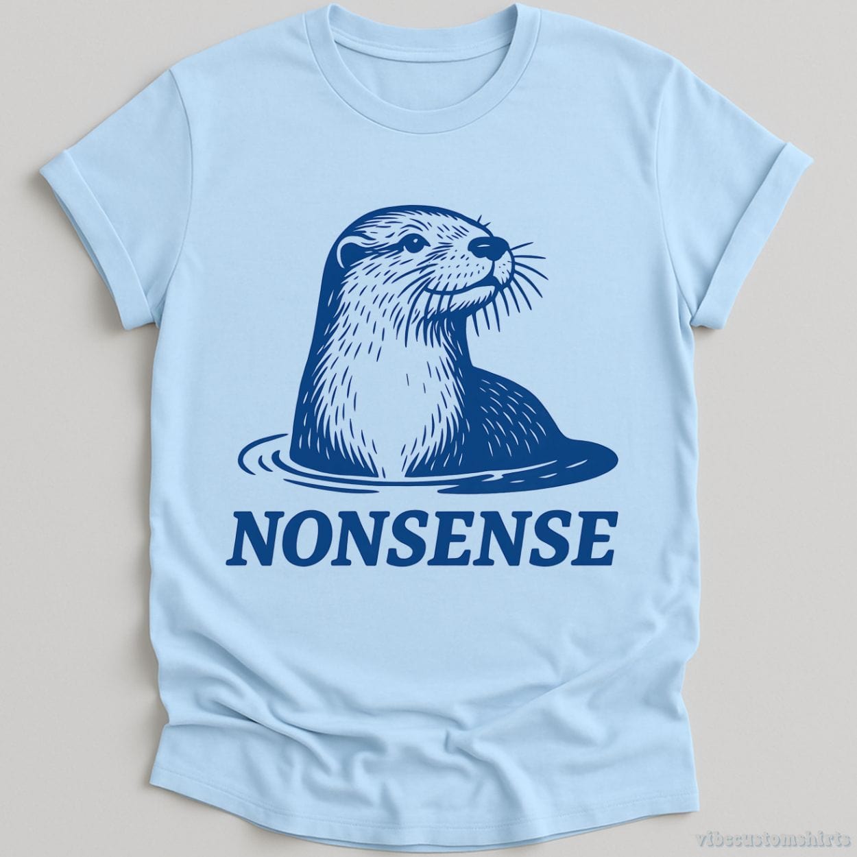 T-Shirt Otter Nonsense Funny Vintage Shirt
