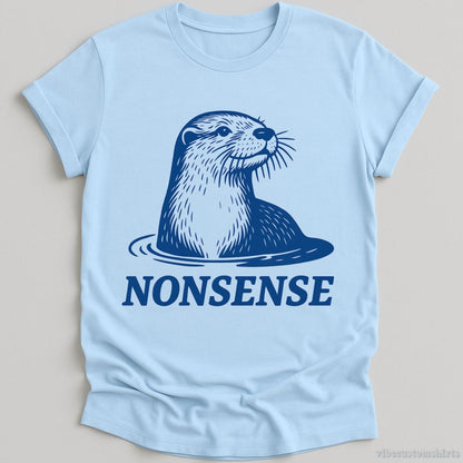 T-Shirt Otter Nonsense Funny Vintage Shirt
