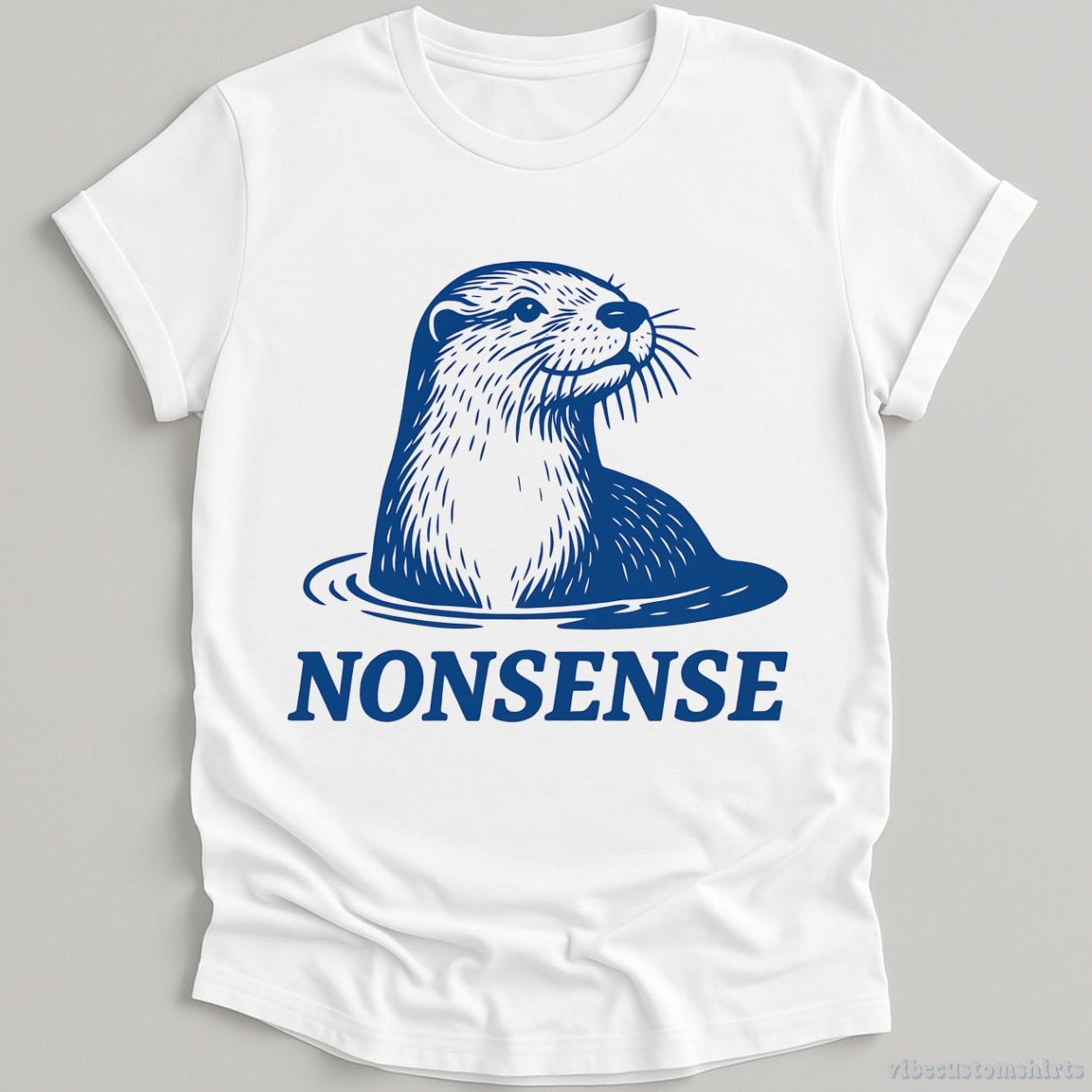 T-Shirt Otter Nonsense Funny Vintage Shirt