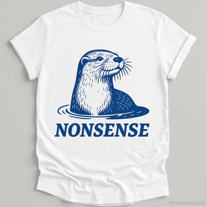 T-Shirt Otter Nonsense Funny Vintage Shirt