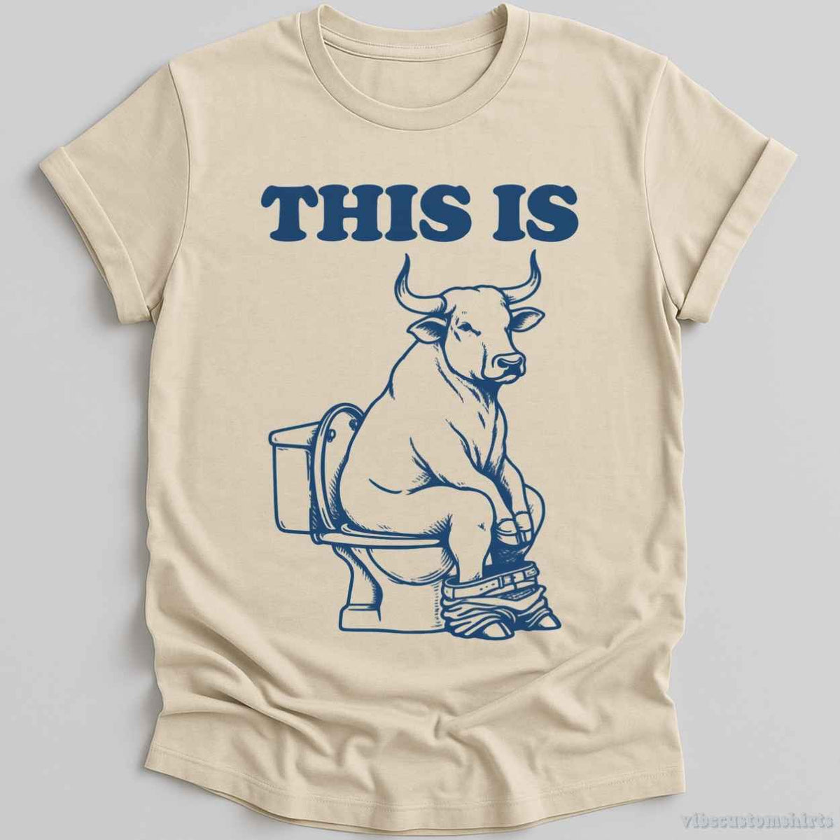 T-Shirt S / Natural This is Bull Sarcastic Shirt