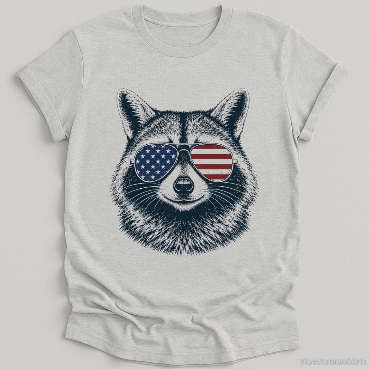 T-Shirt Sport Grey / S Aviator Raccoon Shirt