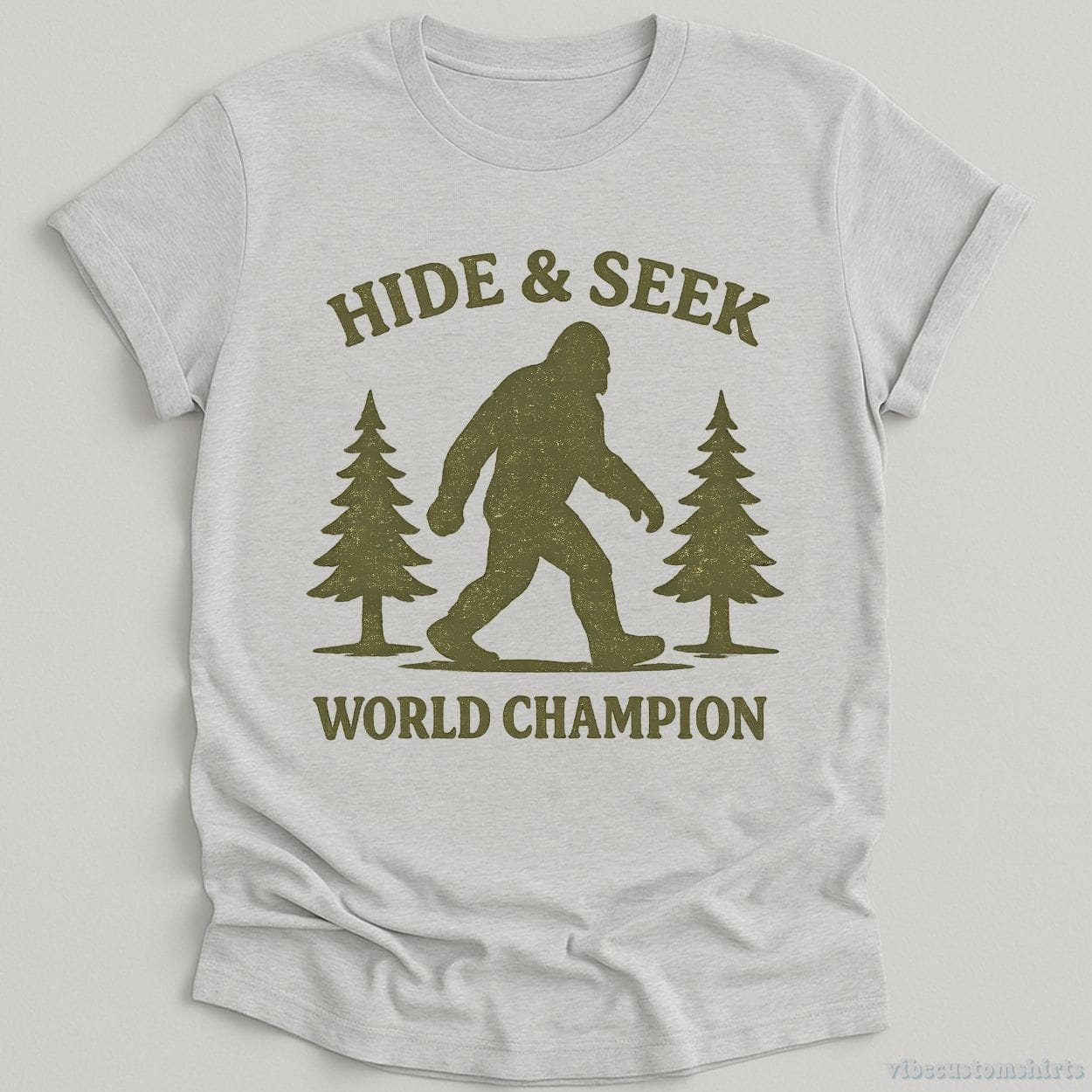 T-Shirt Sport Grey / S Bigfoot Hide & Seek World Champion Shirt