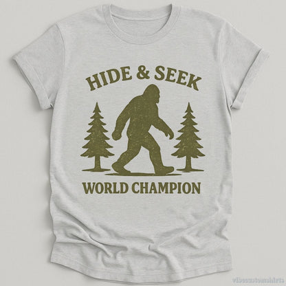 T-Shirt Sport Grey / S Bigfoot Hide & Seek World Champion Shirt