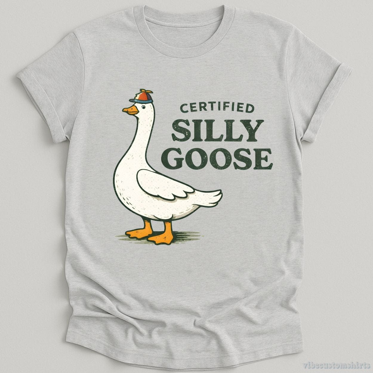 T-Shirt Sport Grey / S Certified Silly Goose Meme Shirt