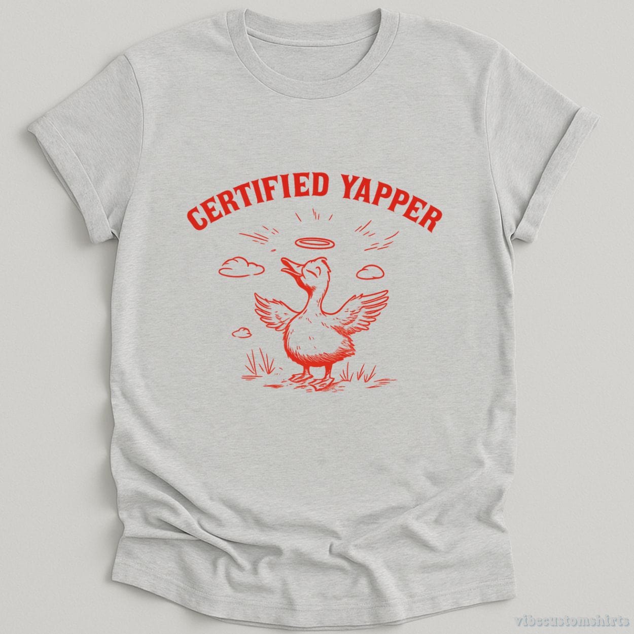 T-Shirt Sport Grey / S Certified Yapper Silly Goose Meme Shirt