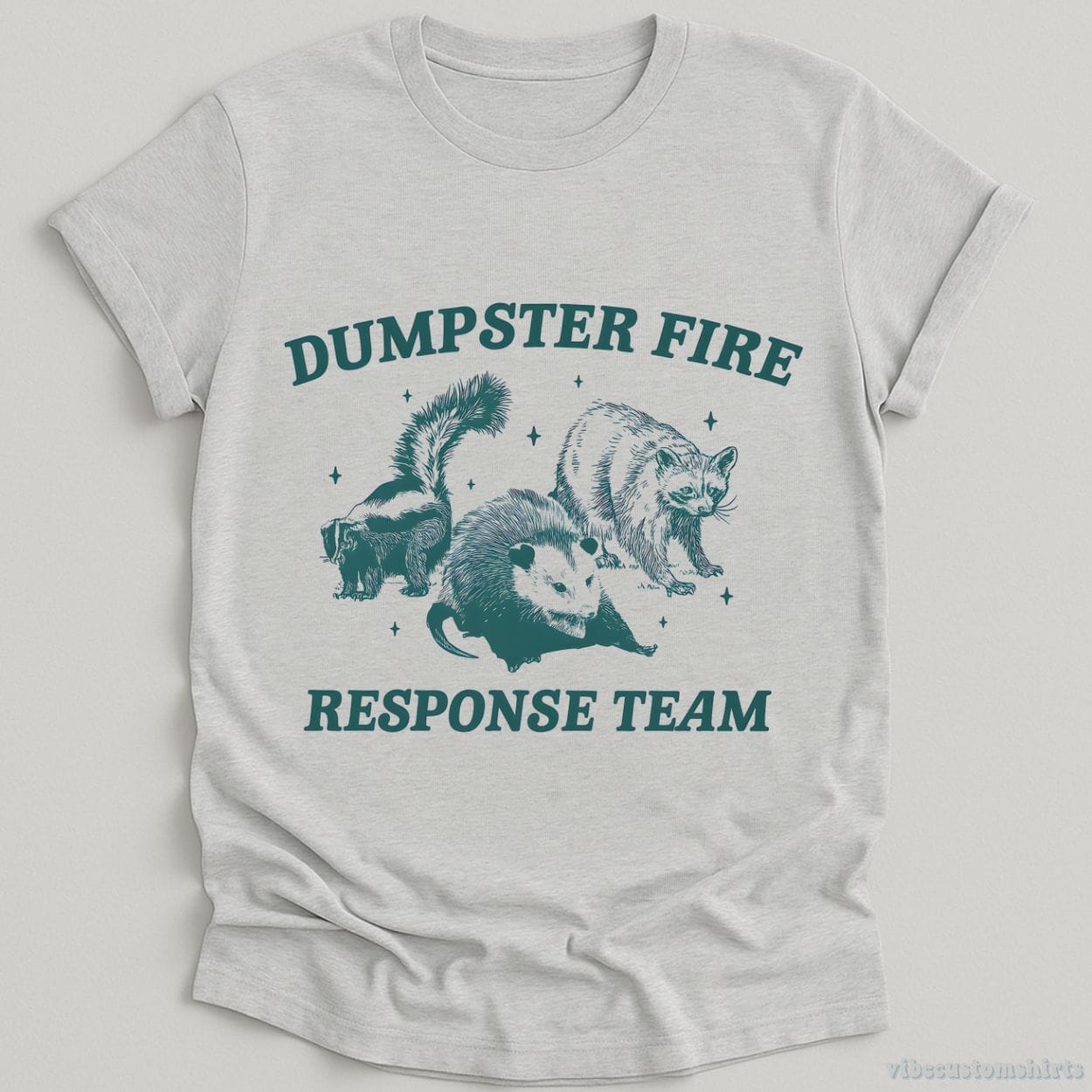T-Shirt Sport Grey / S Dumpster Fire Response Team Shirt