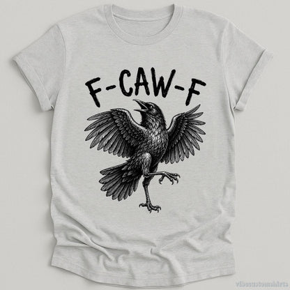 T-Shirt Sport Grey / S F Caw F Black Crow Joke Shirt