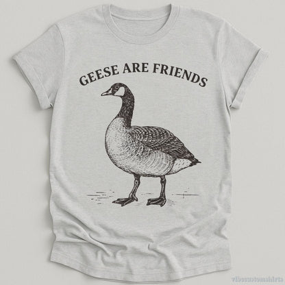 T-Shirt Sport Grey / S Geese Are Friends Vintage Shirt