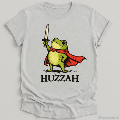T-Shirt Sport Grey / S Huzzah Frog Shirt