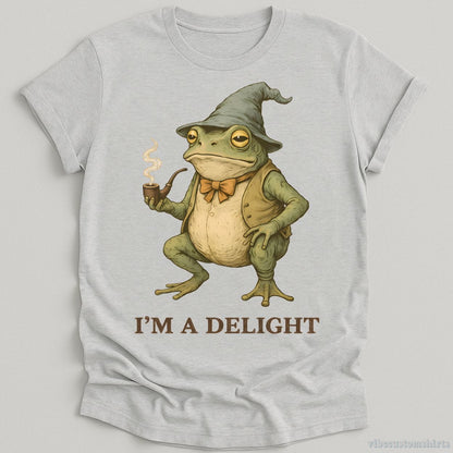 T-Shirt Sport Grey / S I'm A Delight Wizard Toad Frog Funny Shirt