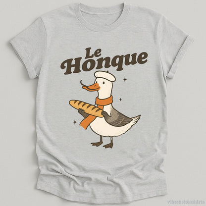 T-Shirt Sport Grey / S Le Honque Silly French Goose Shirt