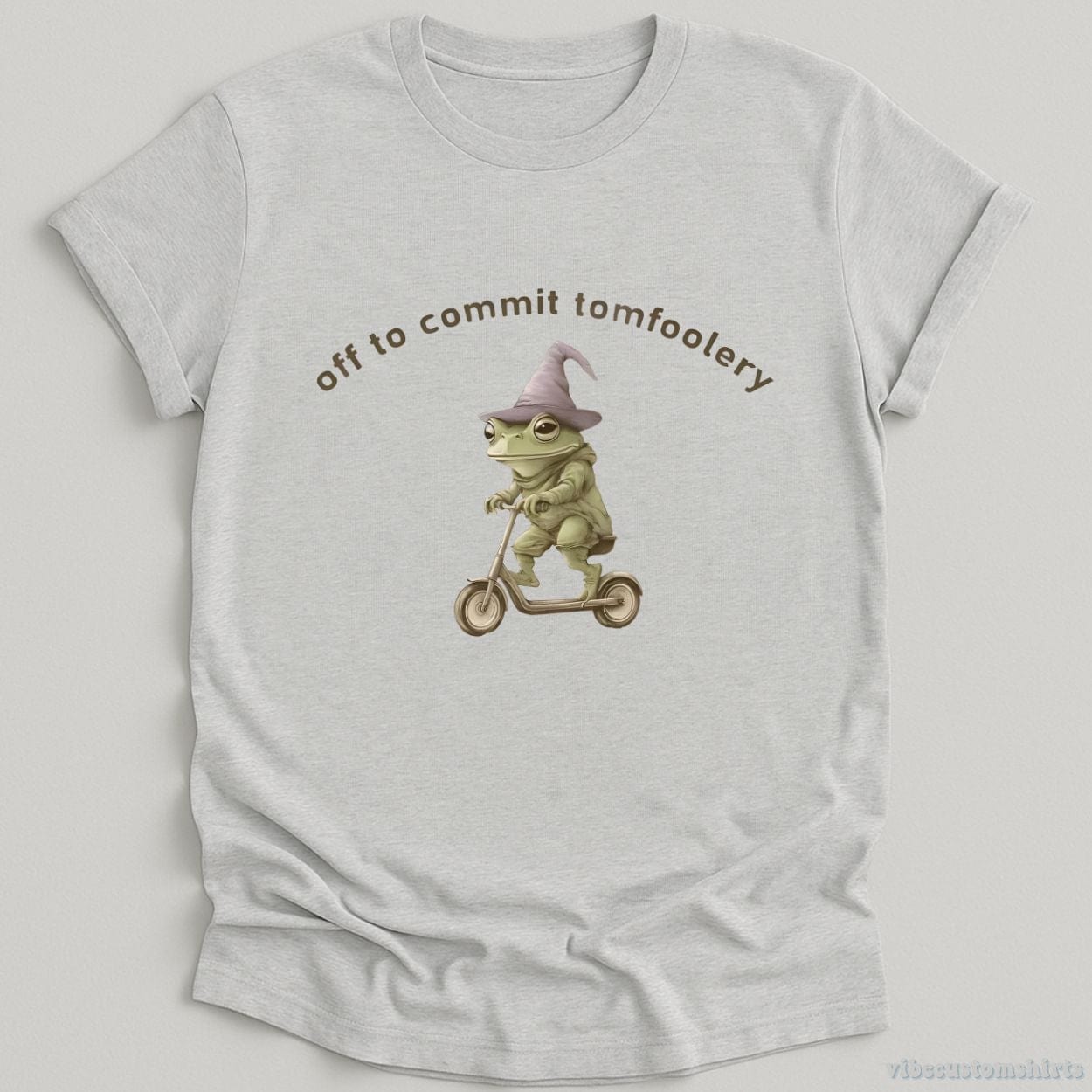 T-Shirt Sport Grey / S Off to Commit Tom Foolery Frog Meme Shirt