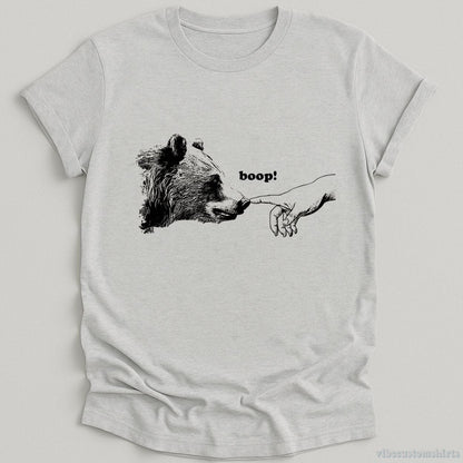 T-Shirt Sport Grey / S Poke The Bear Funny Boop Vintage Shirt