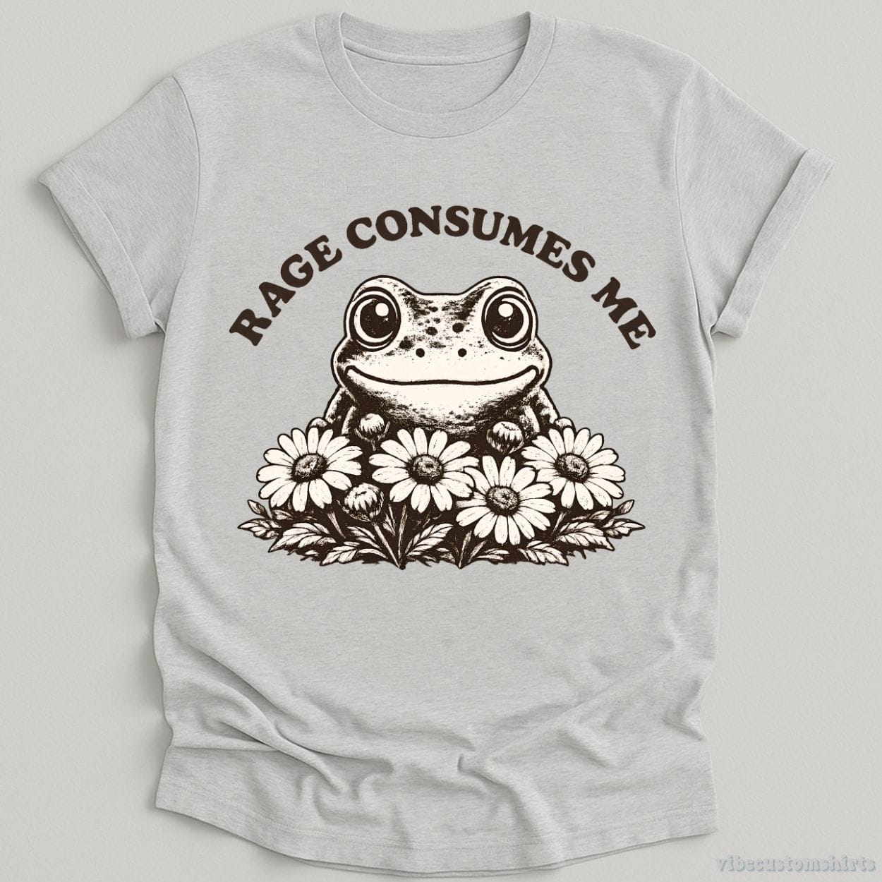 T-Shirt Sport Grey / S Rage Consumes Me Frog Shirt