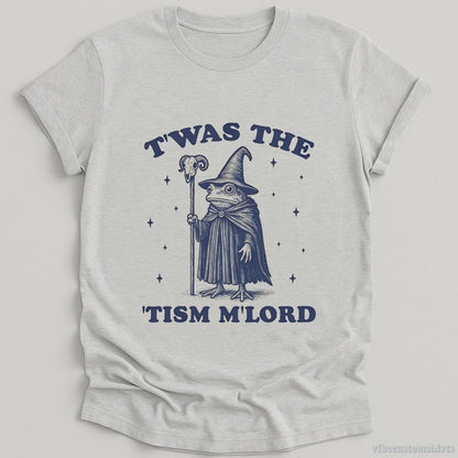 T-Shirt Sport Grey / S Twas The Tism Mlord Frog Wizard  Shirt