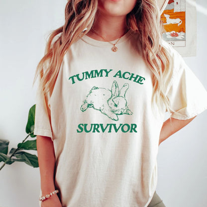 T-Shirt Vintage Tummy Ache Survivor Shirt