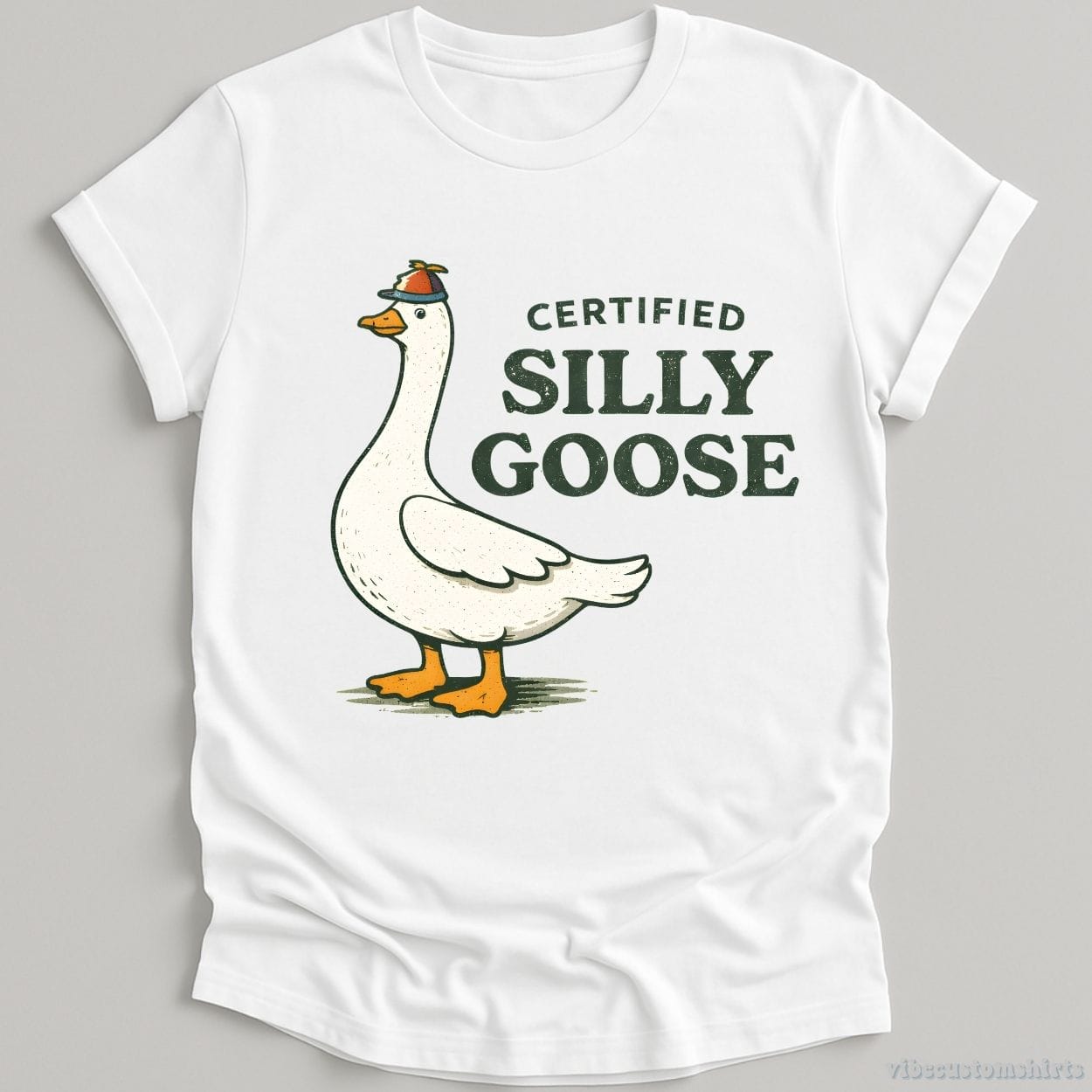 T-Shirt White / S Certified Silly Goose Meme Shirt