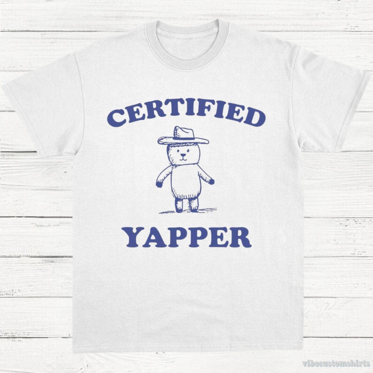 T-Shirt White / S Certified Yapper Vintage T-Shirt