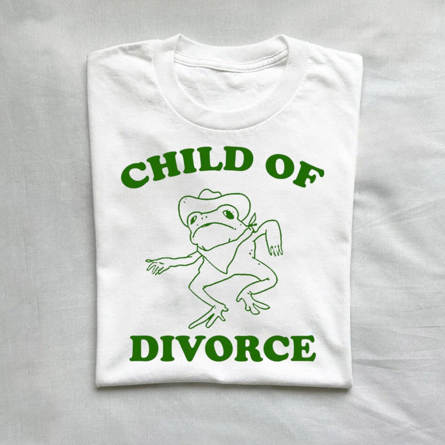 T-Shirt White / S Child of Divorce Graphic T-Shirt