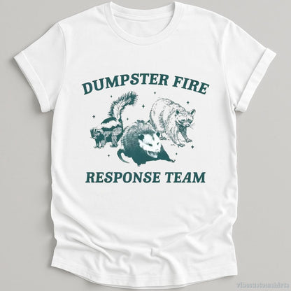 T-Shirt White / S Dumpster Fire Response Team Shirt