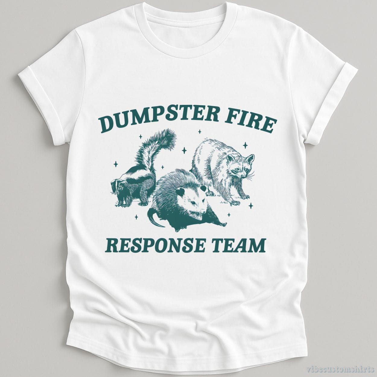 T-Shirt White / S Dumpster Fire Response Team Shirt