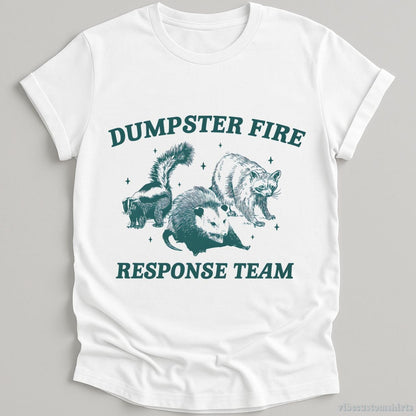 T-Shirt White / S Dumpster Fire Response Team Shirt