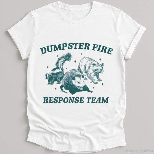 T-Shirt White / S Dumpster Fire Response Team Shirt