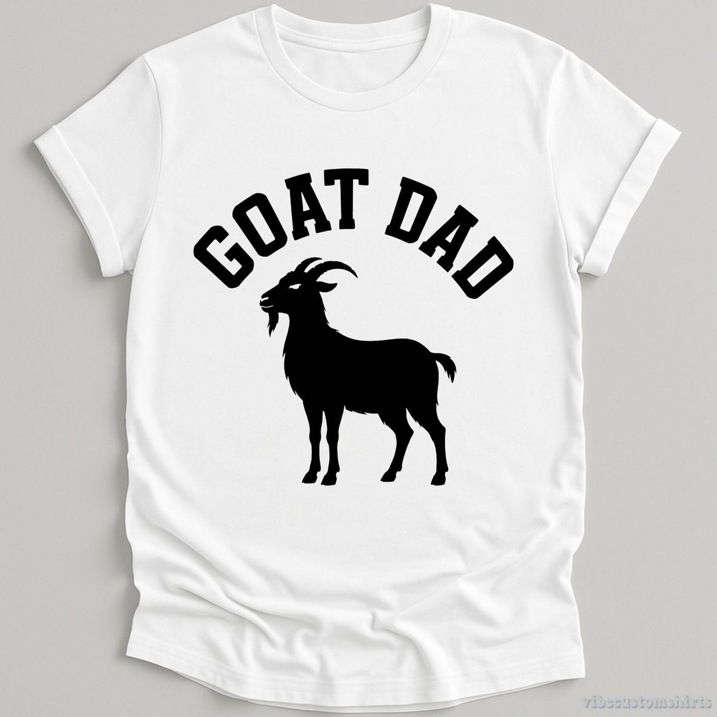 T-Shirt White / S Goat Dad Shirt