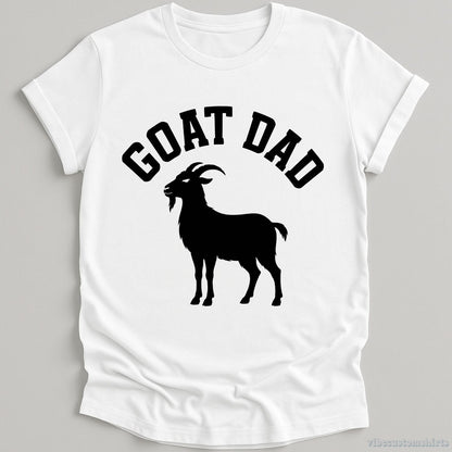 T-Shirt White / S Goat Dad Shirt