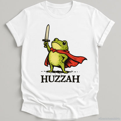 T-Shirt White / S Huzzah Frog Shirt