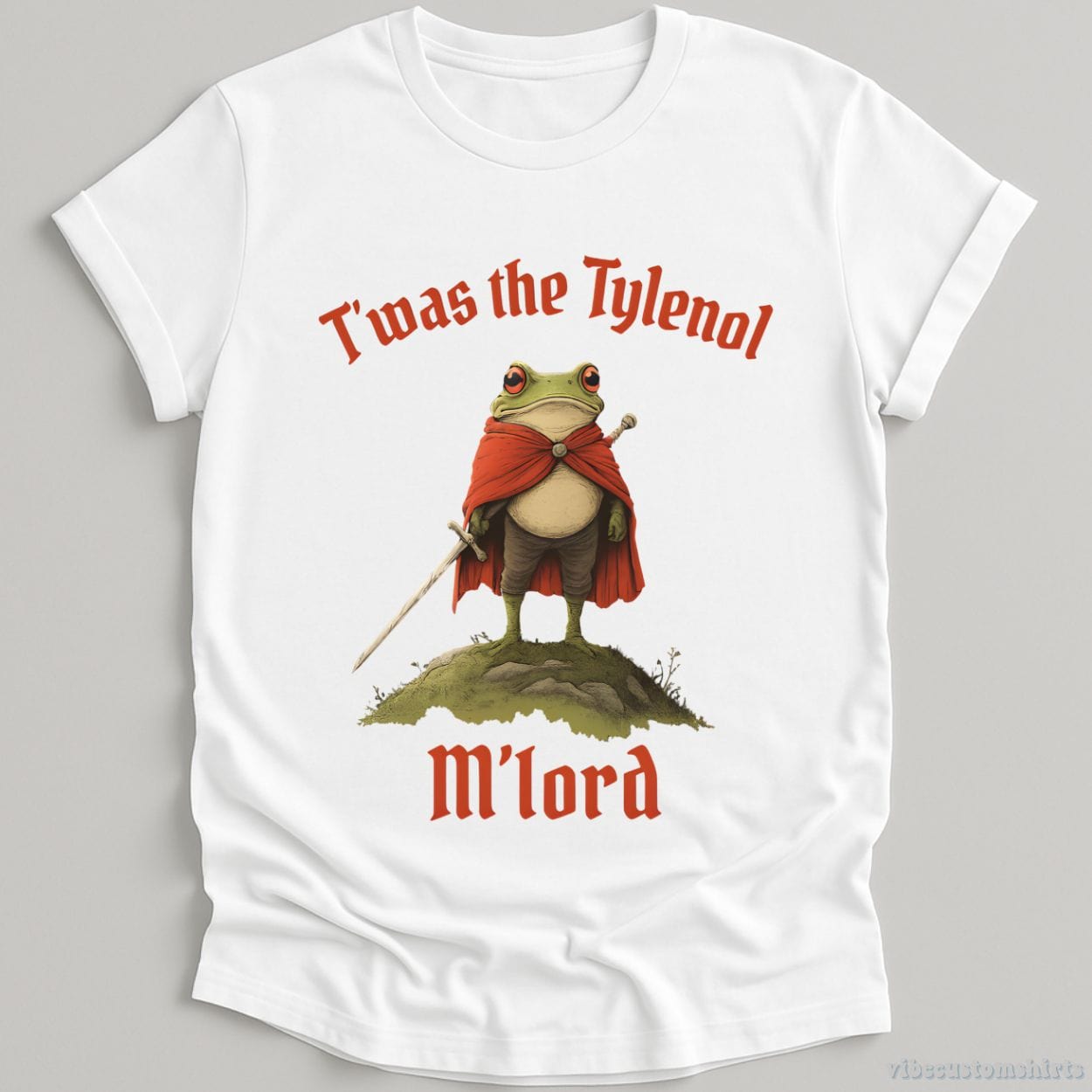 T-Shirt White / S It Was The Tylenol Funny Frog Meme Shirt