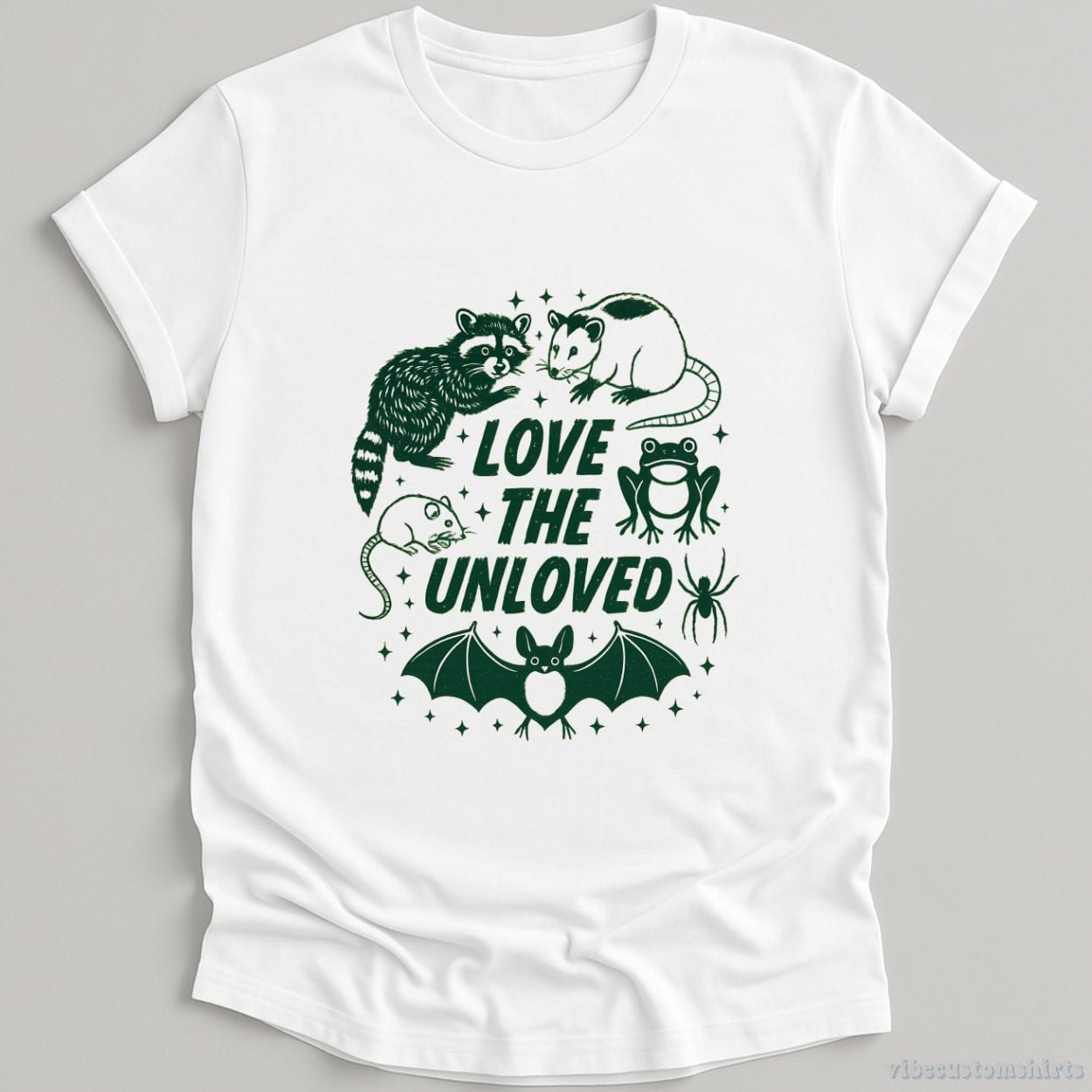 T-Shirt White / S Love the Unloved Animal Lover Shirt