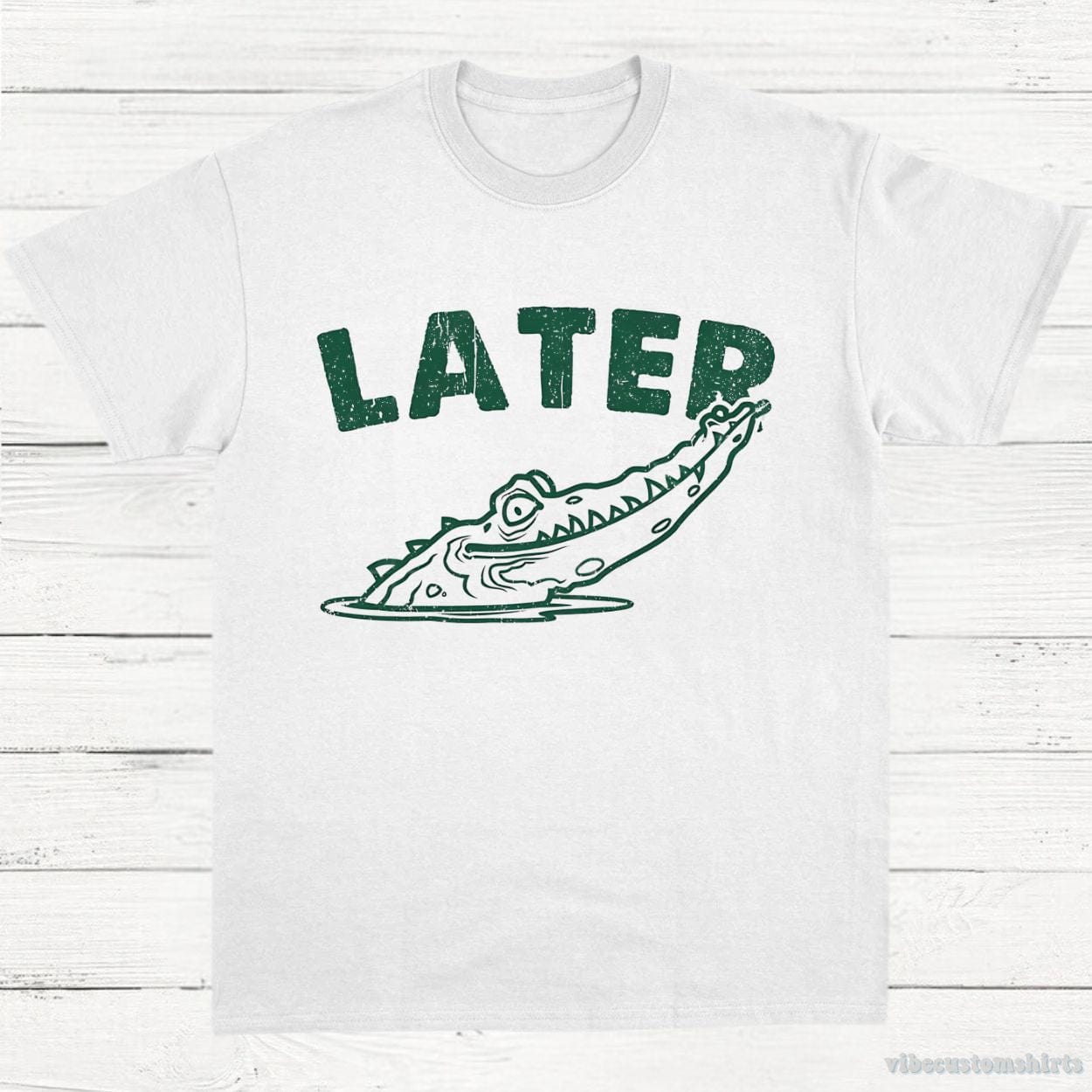 T-Shirt White / S See Ya Later Alligator Vintage Shirt