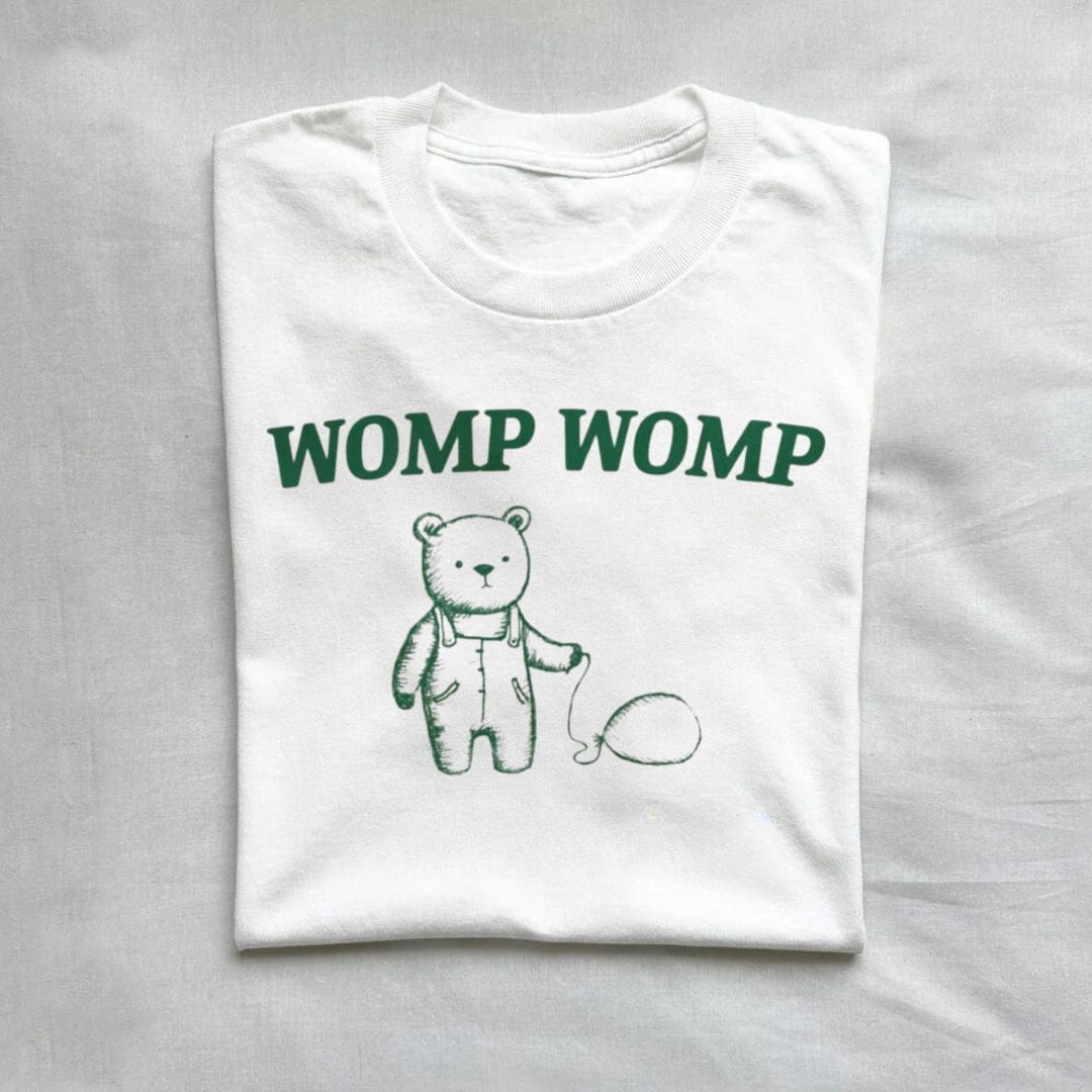 T-Shirt White / S Womp Womp Funny T-shirt